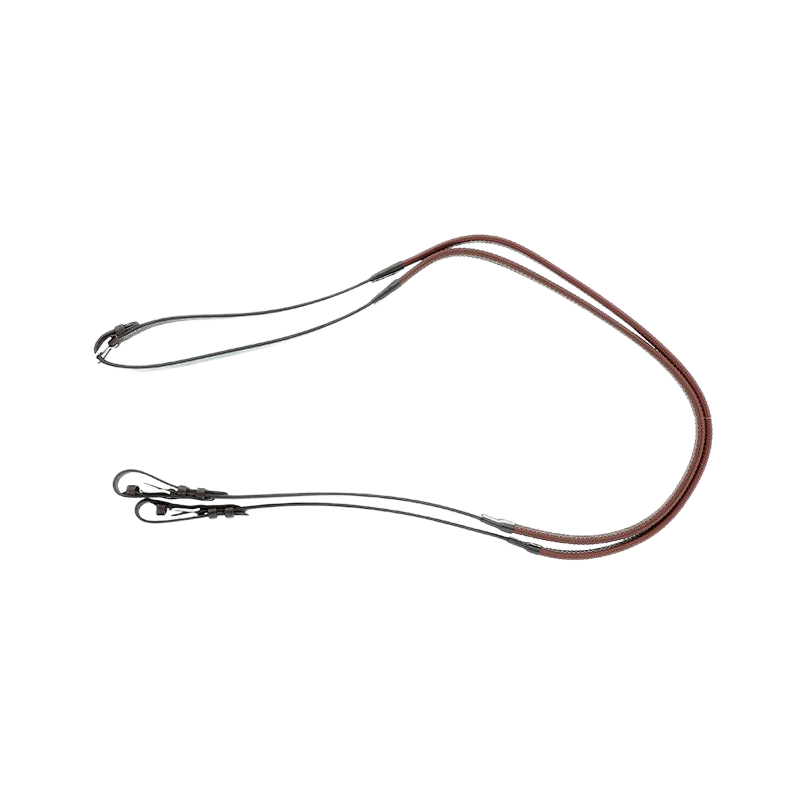Canter - Redini per cavallo in gomma 19mm Marrone | - Ohlala