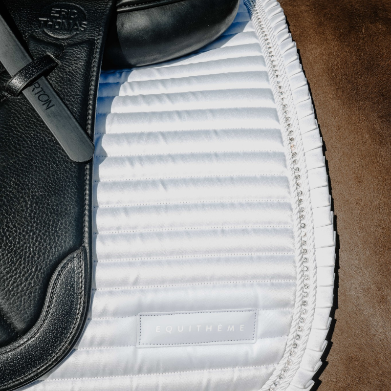 Equithème - Dressurpad Glam Weiß
