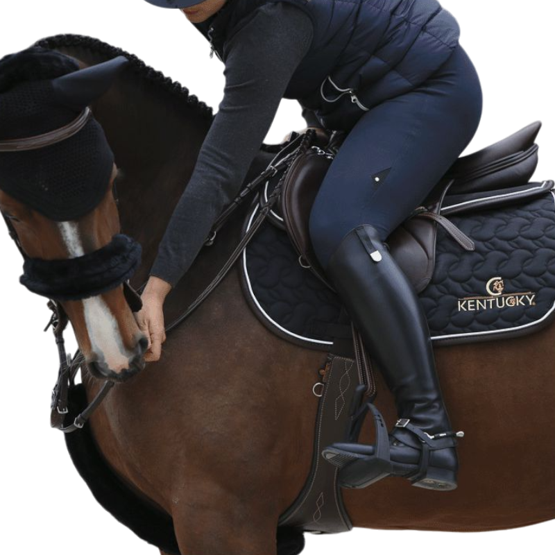 Kentucky Horsewear - Black Hunt Collar Cover | - Ohlala
