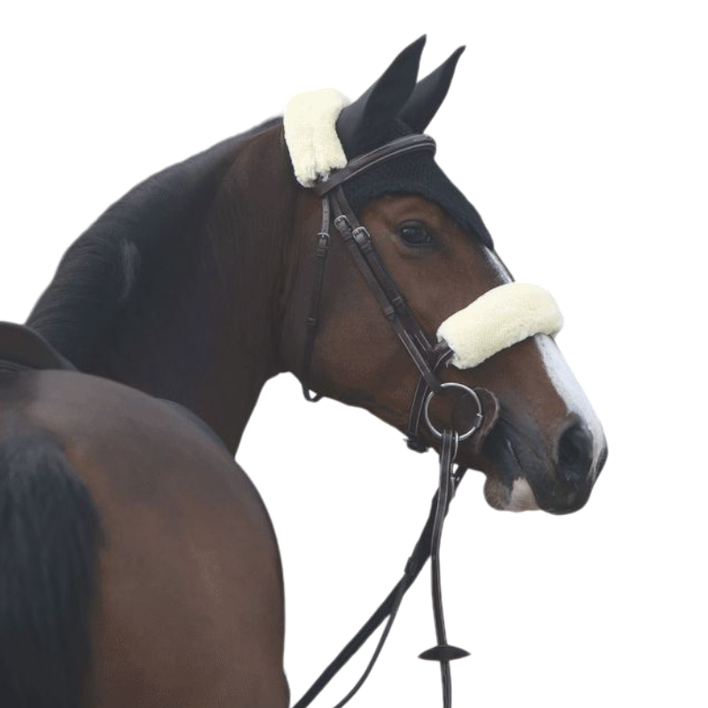Kentucky Horsewear - ノーズバンドカバー ホワイト | - Ohlala