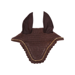 Kentucky Horsewear - Czapka przeciwhałasowa Wellington Stone & Pearl brązowa | - Ohlala