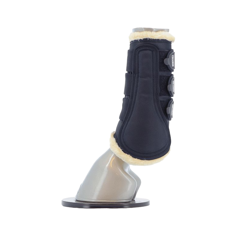 Eskadron - Closed fleece boots navy x2 | - Ohlala