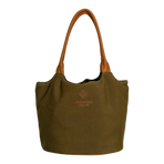 Grooming Deluxe - Canvas grooming tas kaki | - Ohlala