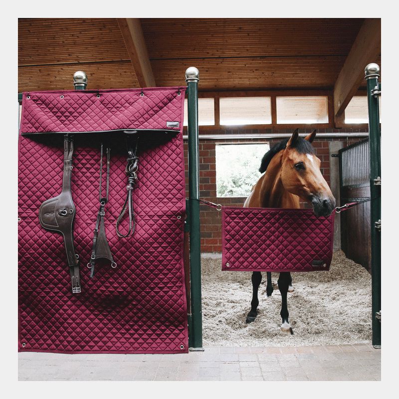 Kentucky Horsewear - Cortina de box burdeos | - Ohlala