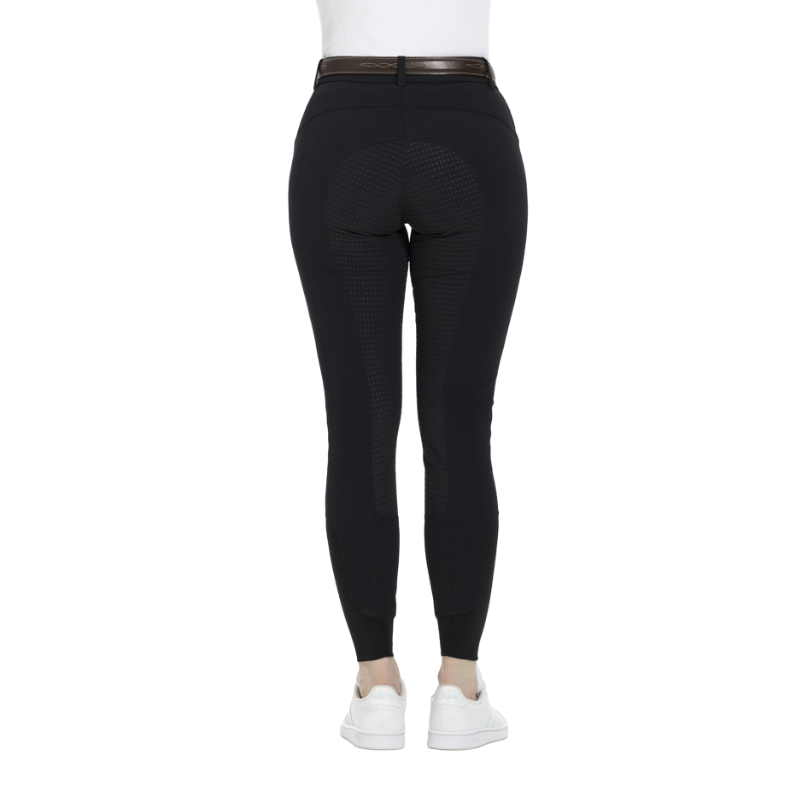 Equithème - Women's full grip riding breeches Gizel black | - Ohlala