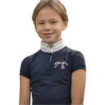 Eden by Pénélope - Polo manches courtes enfant Madrid marine | - Ohlala