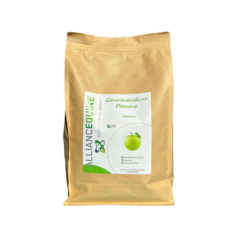 Alliance Equine - Golosinas Gourmandine manzana para caballos 1.3 kg | - Ohlala