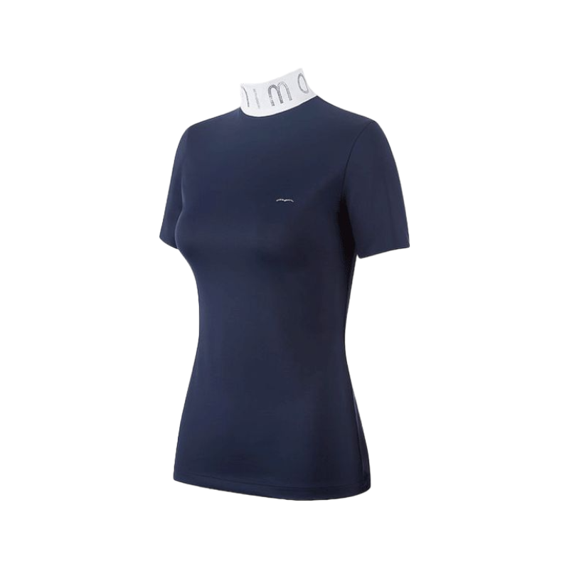 Animo Italia - Women's short-sleeve polo Denice navy | - Ohlala