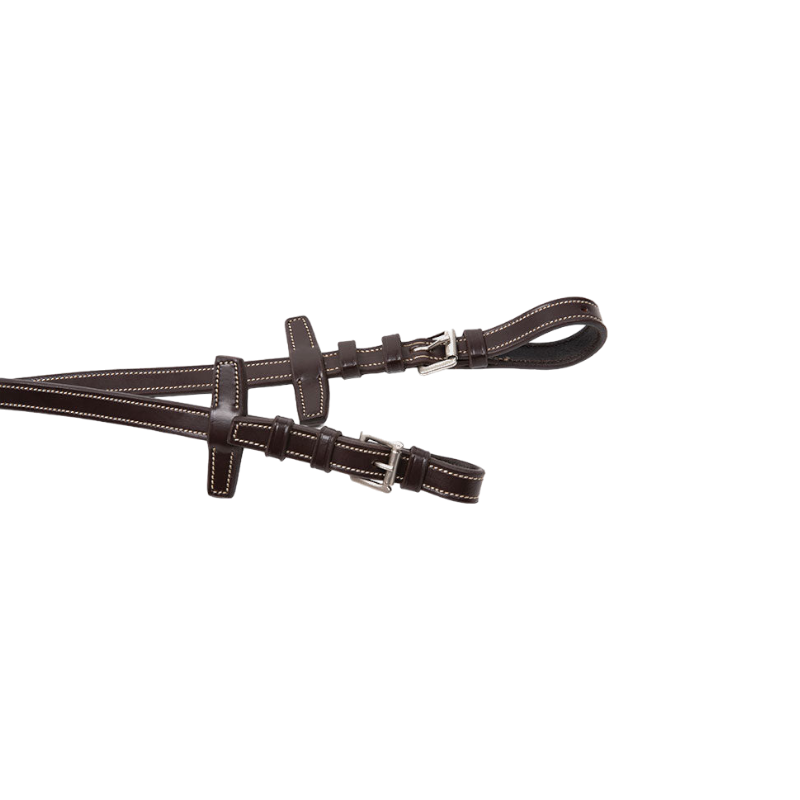 Antarès Sellier - Grip-Zügel Signature 16mm braun | - Ohlala