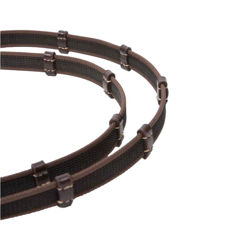 Antarès Sellier - Grip-Zügel Signature 16mm braun | - Ohlala