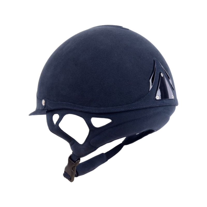 Antarès Sellier - Kask Hunter standardowy daszek Niebieski / Niebieski | - Ohlala