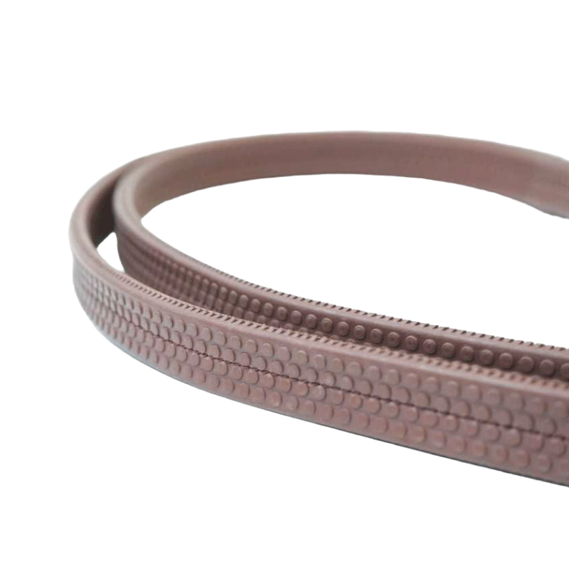 Signature by Antarès - Rubber Reins Leather 5/8 16mm Havana | - Ohlala