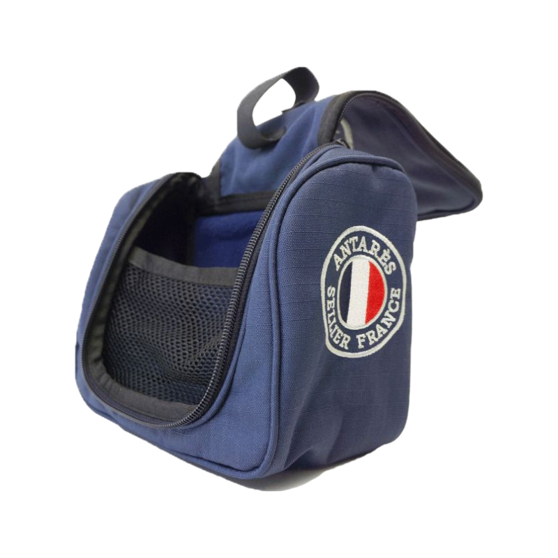 Antarès Sellier - Grooming Kit Bag Navy | - Ohlala
