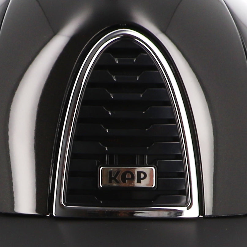 KEP - Helm Cromo 2.0 shine zwart standaard mat vizier | - Ohlala