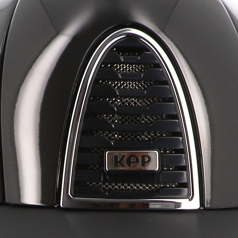 KEP - Helm Cromo 2.0 shine zwart standaard mat vizier | - Ohlala