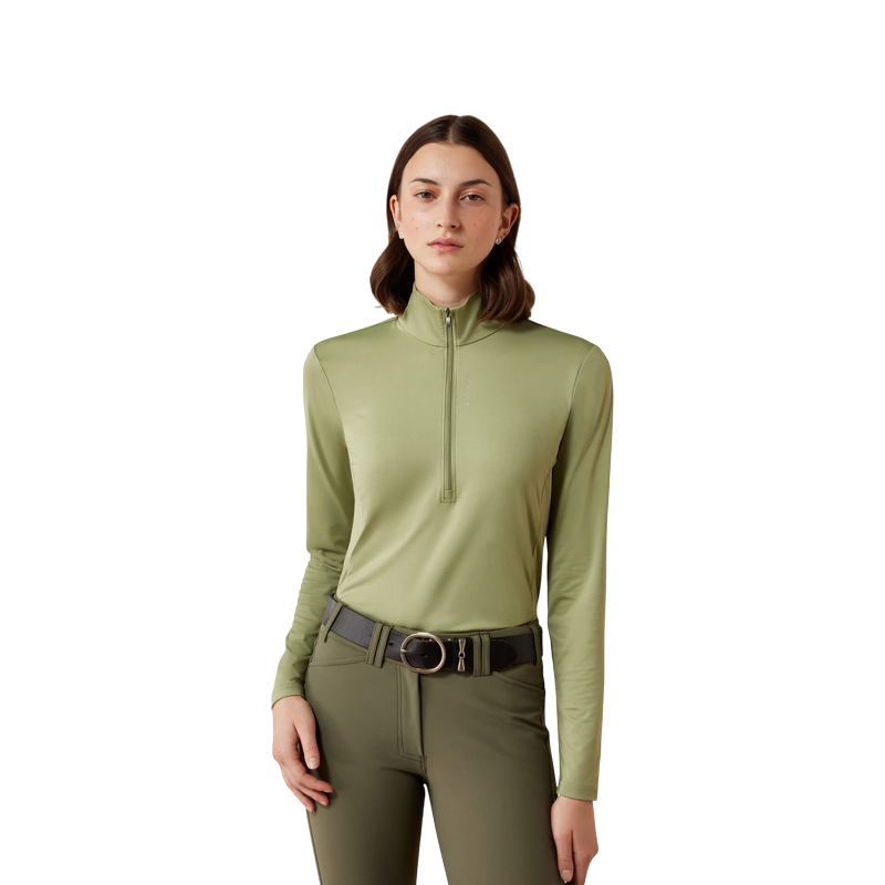 Ariat - Damen-Langarm-Baselayer LunaVeil in Ölgrün