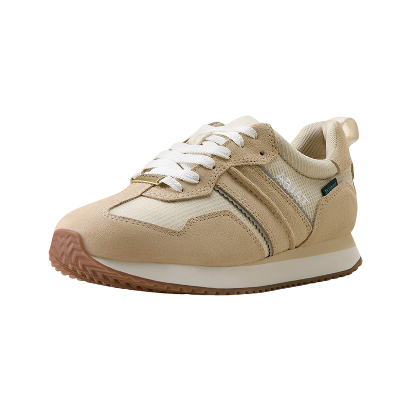 Ariat - レディース防水スニーカー Ranch Runner クラウドクリーム
