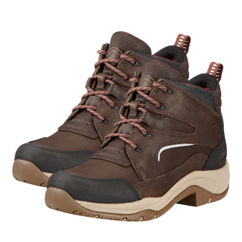 Ariat - Women's Telluride II Waterproof Lace-Up Boots, Dark Brown