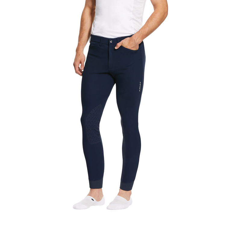 Ariat - メンズ 乗馬キュロット Tri Factor マリン スタンダード