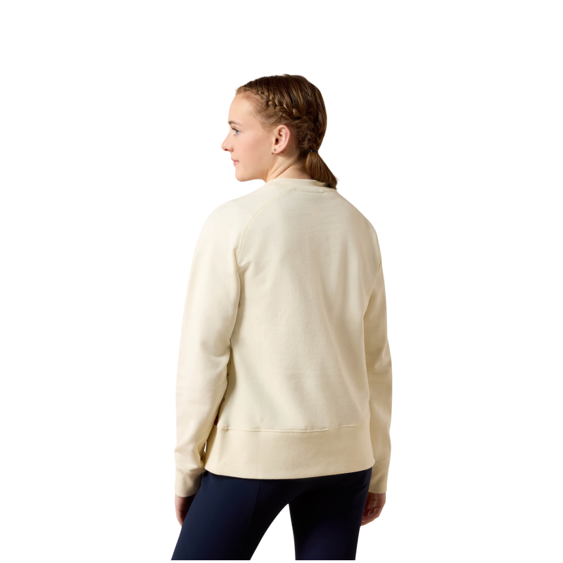 Ariat - Sweat-shirt enfant Martine antique white let's play