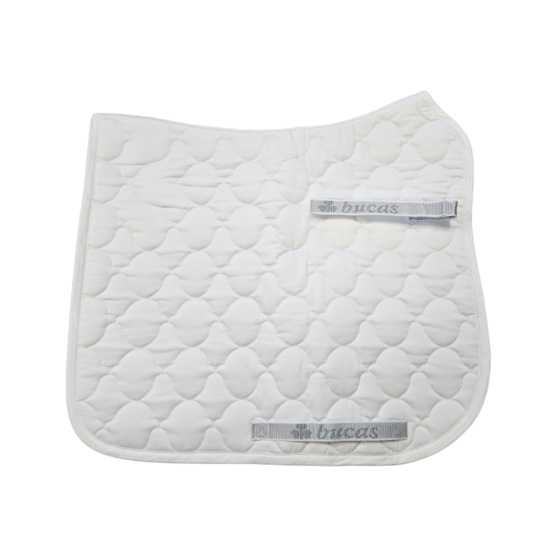 Bucas - AeroMax dressuurpad wit/ wit