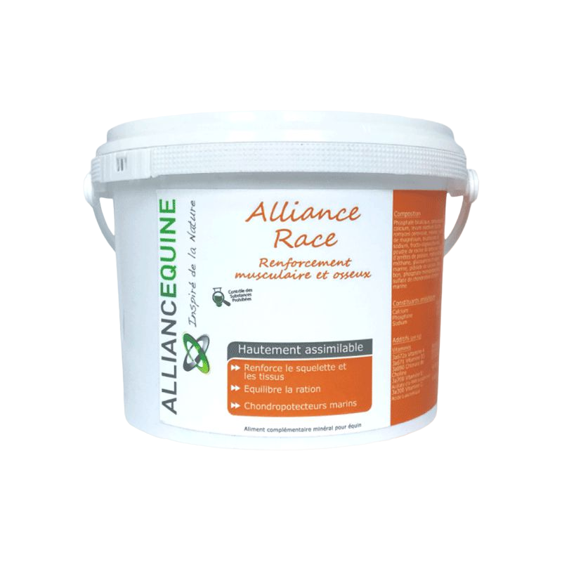 Alliance Equine - Suplemento mineral para caballos de trabajo Alliance Race 1.5 kg | - Ohlala