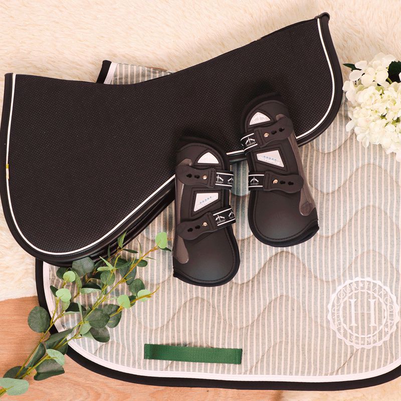 Kentucky Horsewear - Amortyzator anatomiczny Absorb dla koni czarny/czarny | - Ohlala