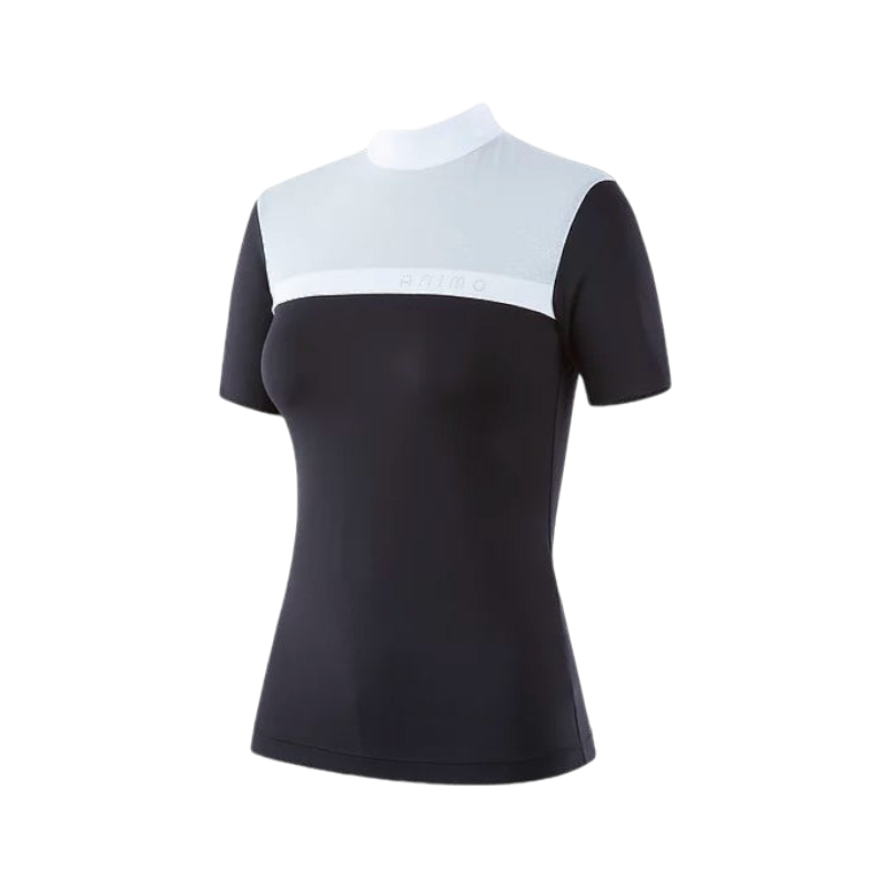 Animo Italia - Bandus black women's riding polo shirt | - Ohlala