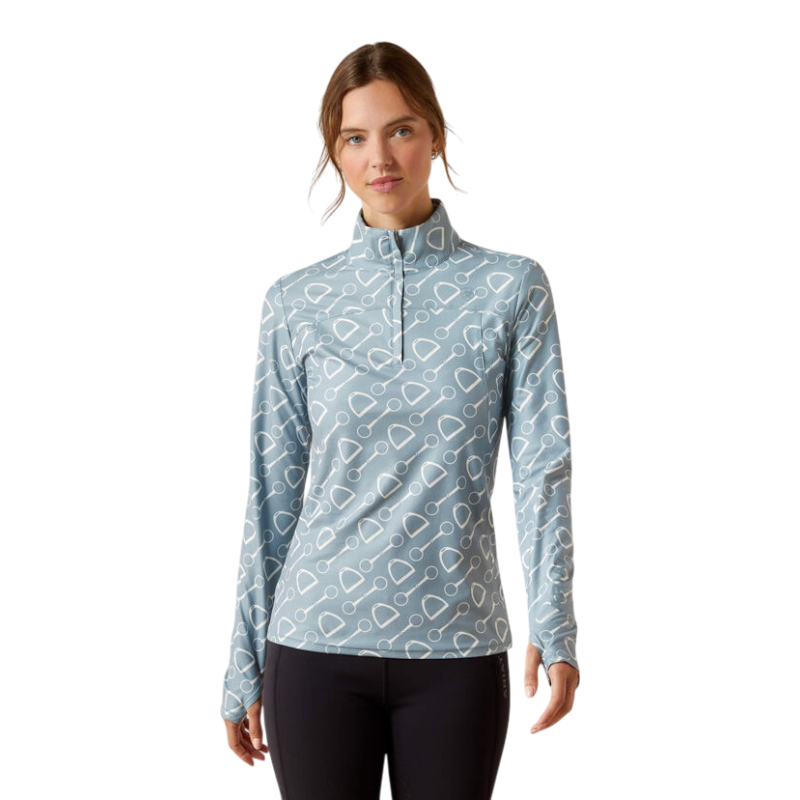 Ariat - Dames baselayer met lange mouwen Lowell hardware print | - Ohlala
