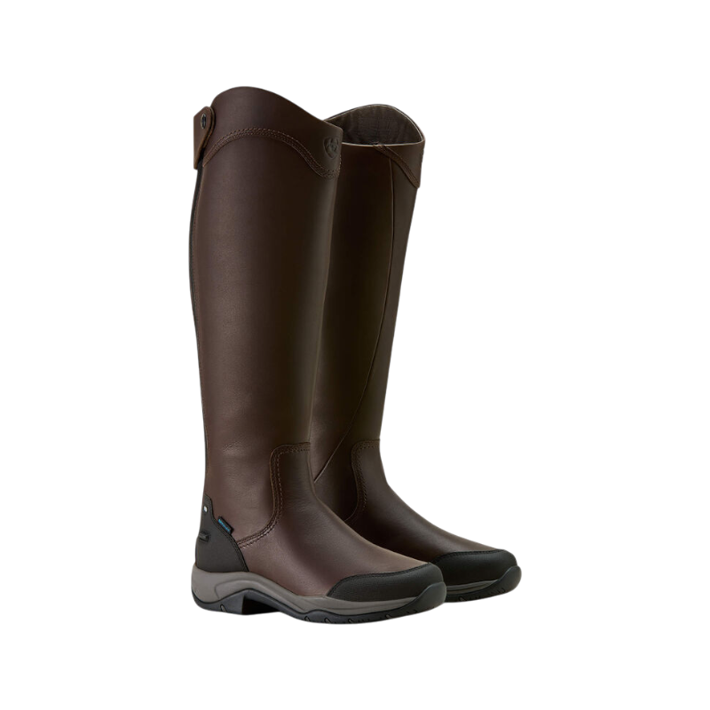 Ariat - Botas impermeables mujer Telluride dark brown full | - Ohlala