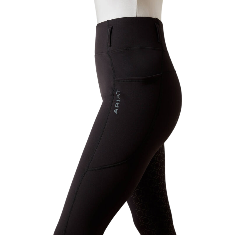 Ariat - レディース乗馬レギンス Venture 2.0 ブラック フルグリップ | - Ohlala