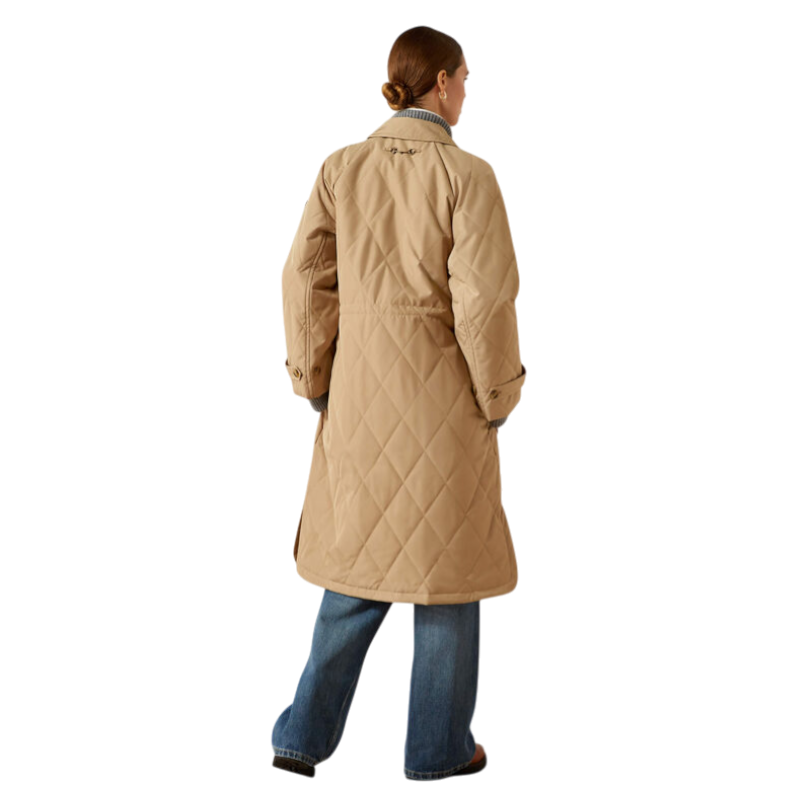 Ariat - レディーストレンチコート Whitby フレンチカーキ | - Ohlala