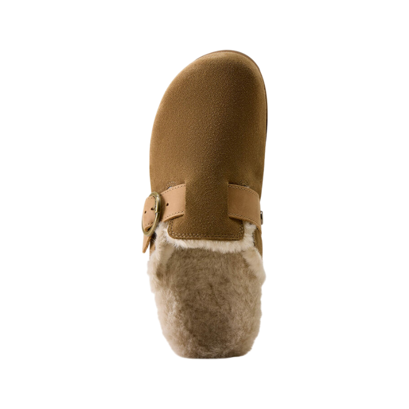 Ariat - Damen-Mule Country Sherpa ranch brown suede | - Ohlala