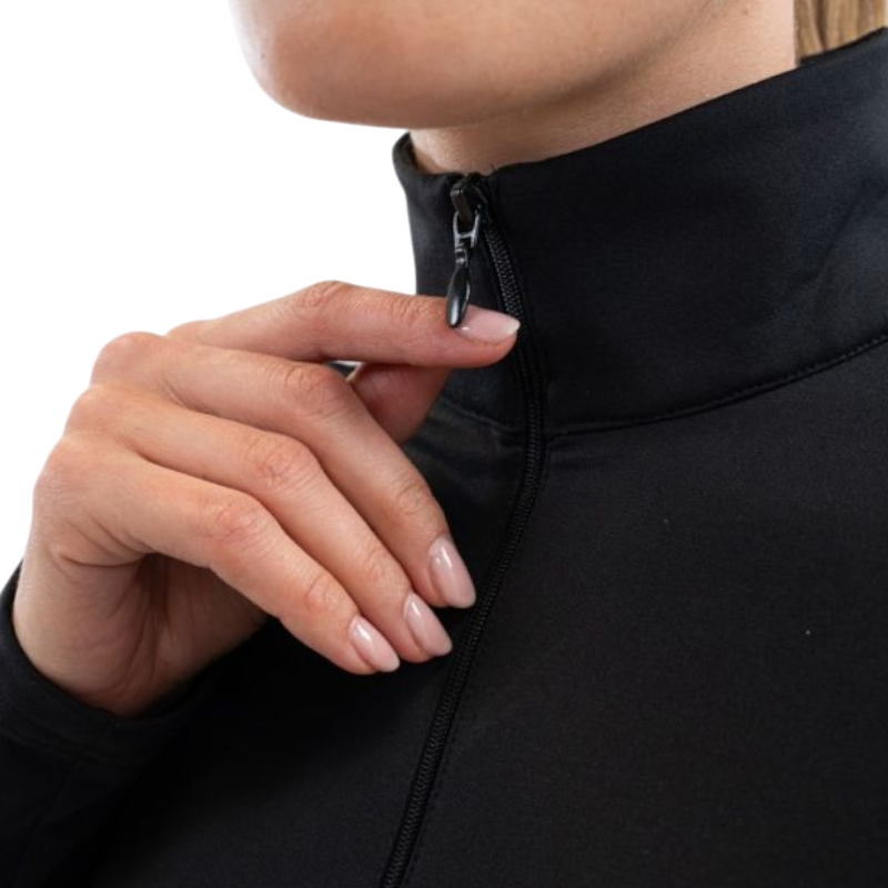 Harcour - Baselayer manches longues femme Atlantic noir | - Ohlala