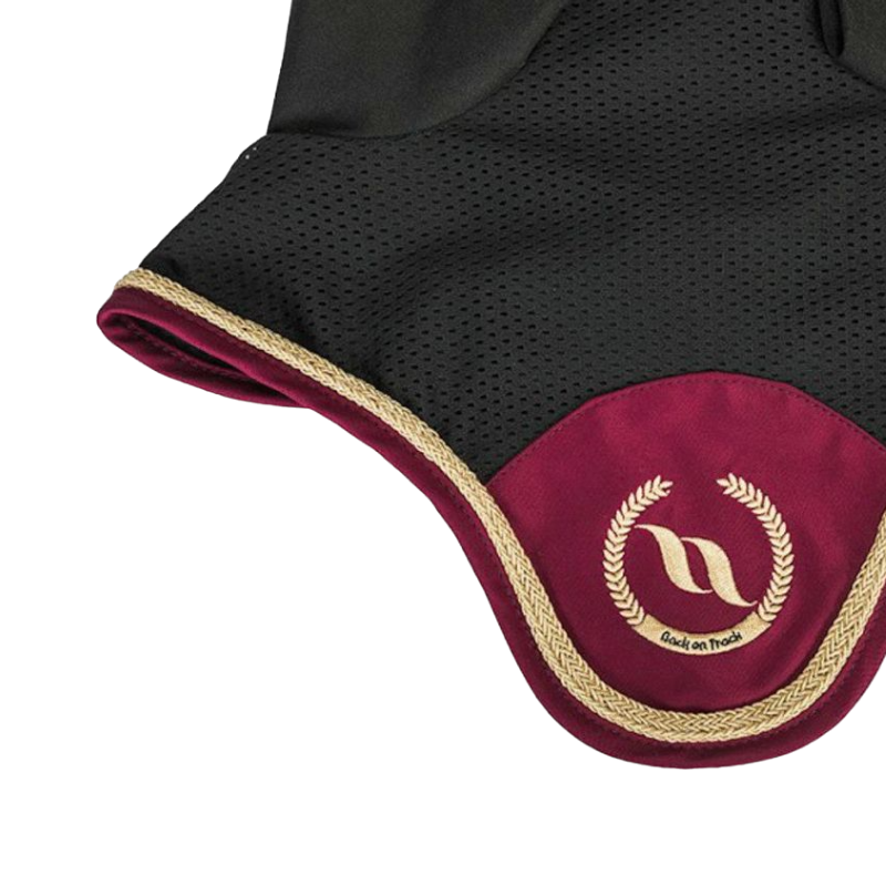 Back On Track - Cuffia per cavallo Night nera/rossa | - Ohlala