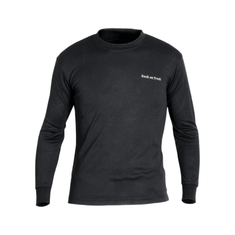 Back On Track - Black polypropylene sweater | - Ohlala