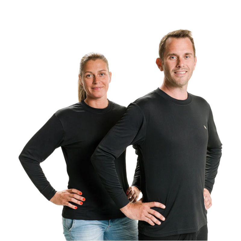 Back On Track - Black polypropylene sweater | - Ohlala