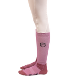 Samshield - Calcetines de equitación unisex Balzane Glitter blush pink | - Ohlala