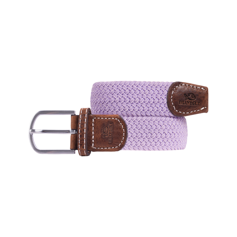 Billybelt - Lavender purple braided belt | - Ohlala