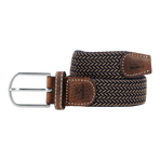 Billybelt - Havana Braided Belt Brown/ Black | - Ohlala
