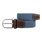 Billybelt - Seoul Braided Belt Blue/Pink | - Ohlala