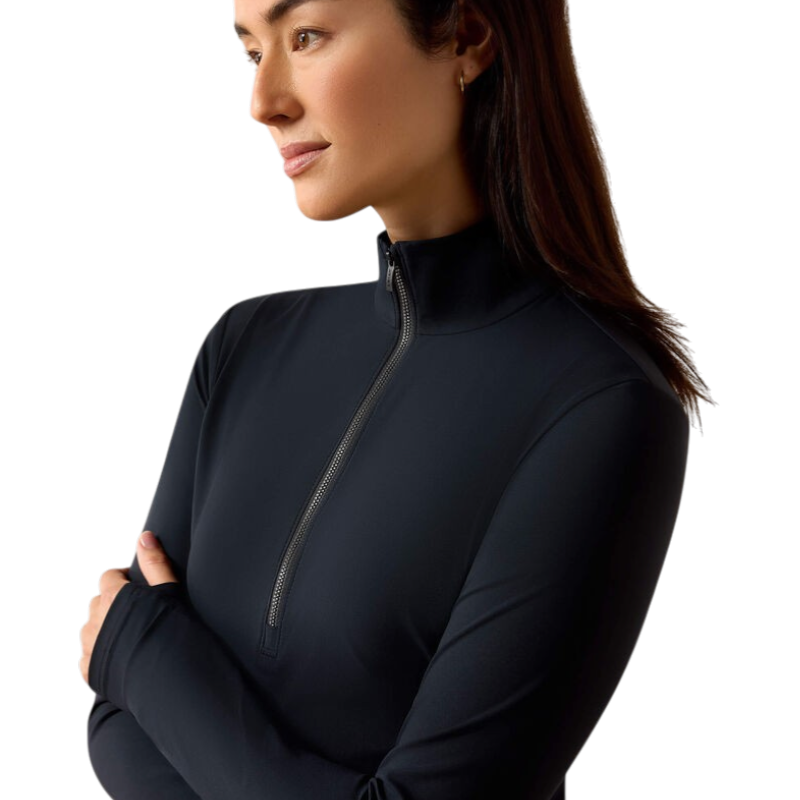 Ariat - Baselayer manches longues femme SolVeil noir | - Ohlala