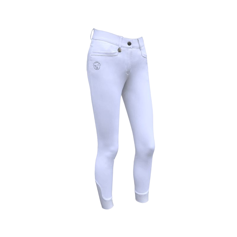 Jump'In - Pantaloni da equitazione donna Super X bianchi | - Ohlala