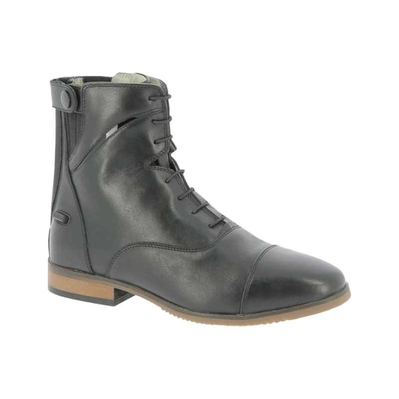Equithème - Reitstiefel Wavy Schnürung/Reißverschluss Schwarz | - Ohlala