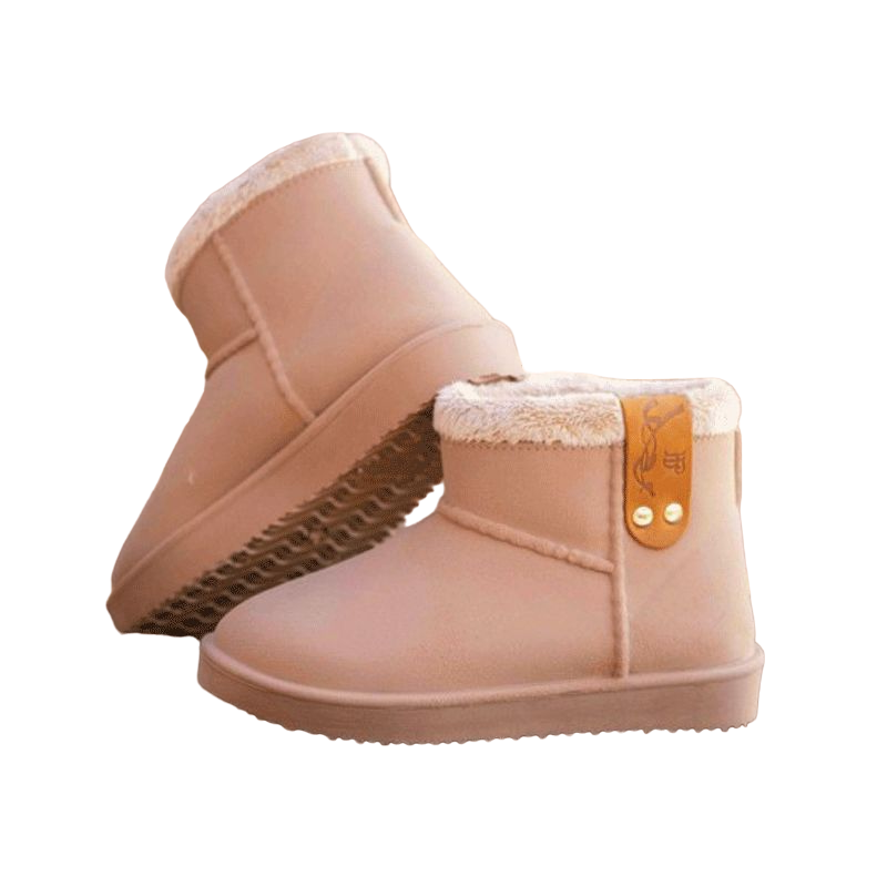 Eden by Pénélope Store - Botas forradas niños beige | - Ohlala
