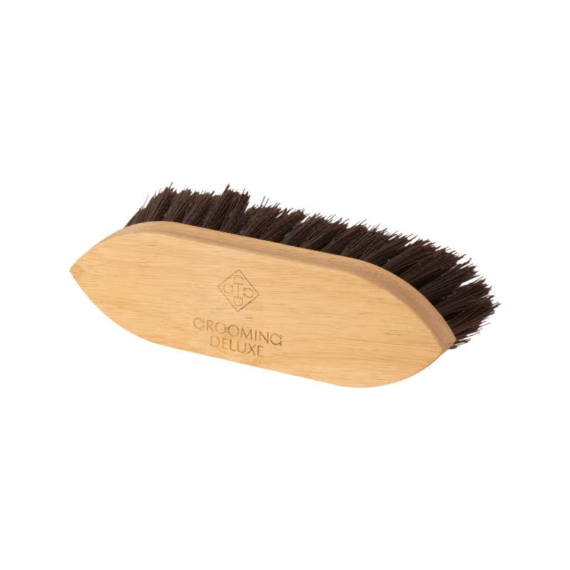 Grooming Deluxe - Bouchon en bois à poils courts et durs marron | - Ohlala
