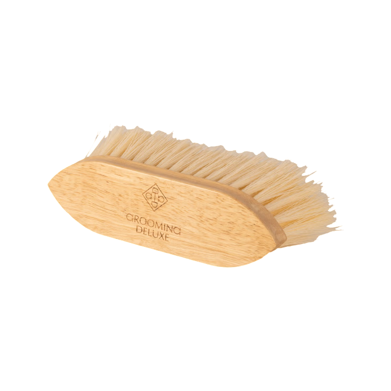 Grooming Deluxe - Tapón de madera con cerdas medianas natural | - Ohlala