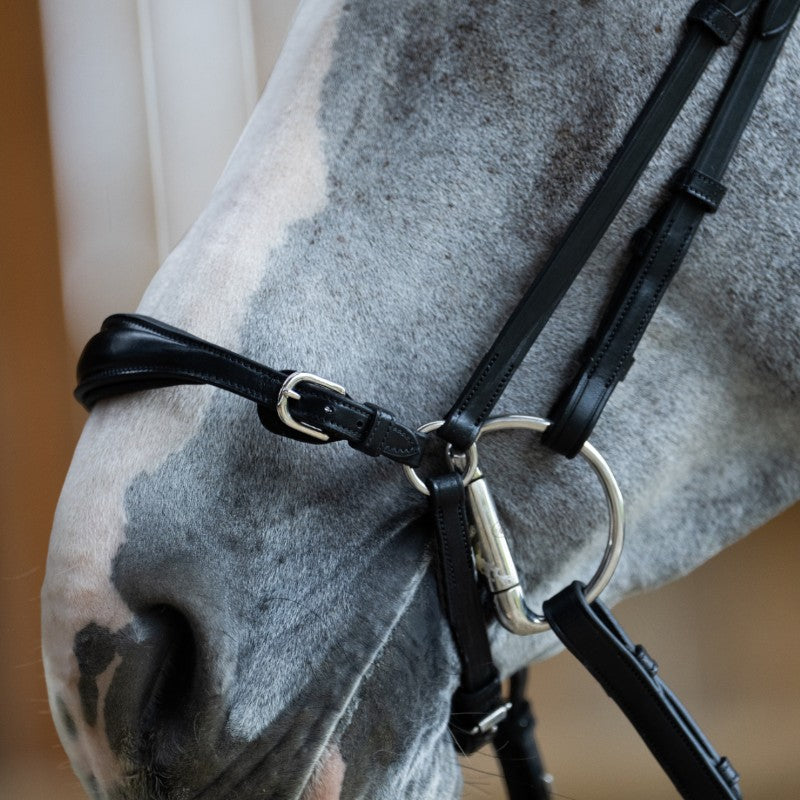 Jump'In - Bridon muserolle allemande Evolution noir | - Ohlala