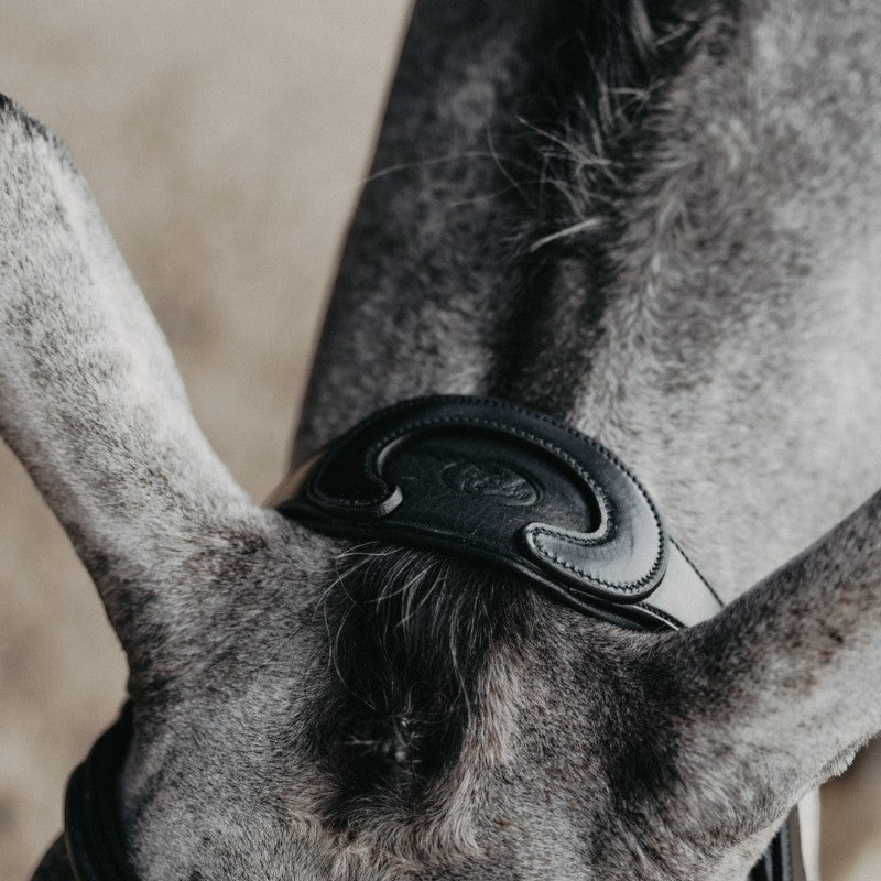 Jump'In - Bridon muserolle combinée Evolution noir | - Ohlala