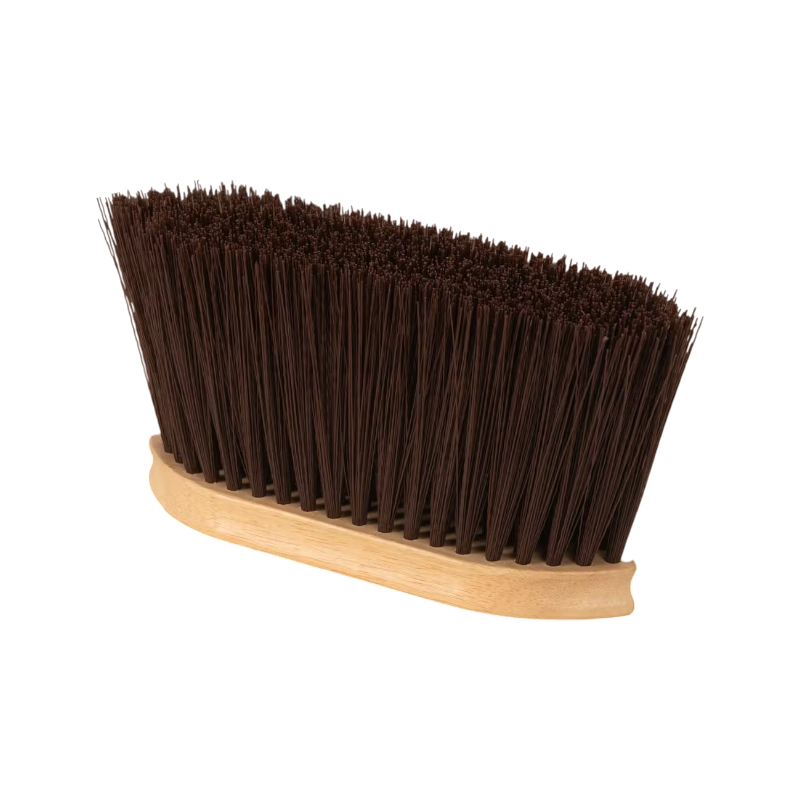 Grooming Deluxe - Brosse douce en bois à poils long marron | - Ohlala